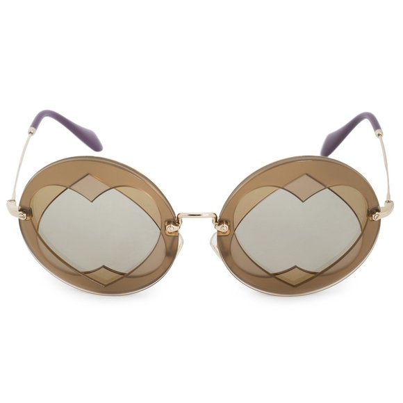 Miu Miu Round Sunglasses SMU01SS VA25J2 62